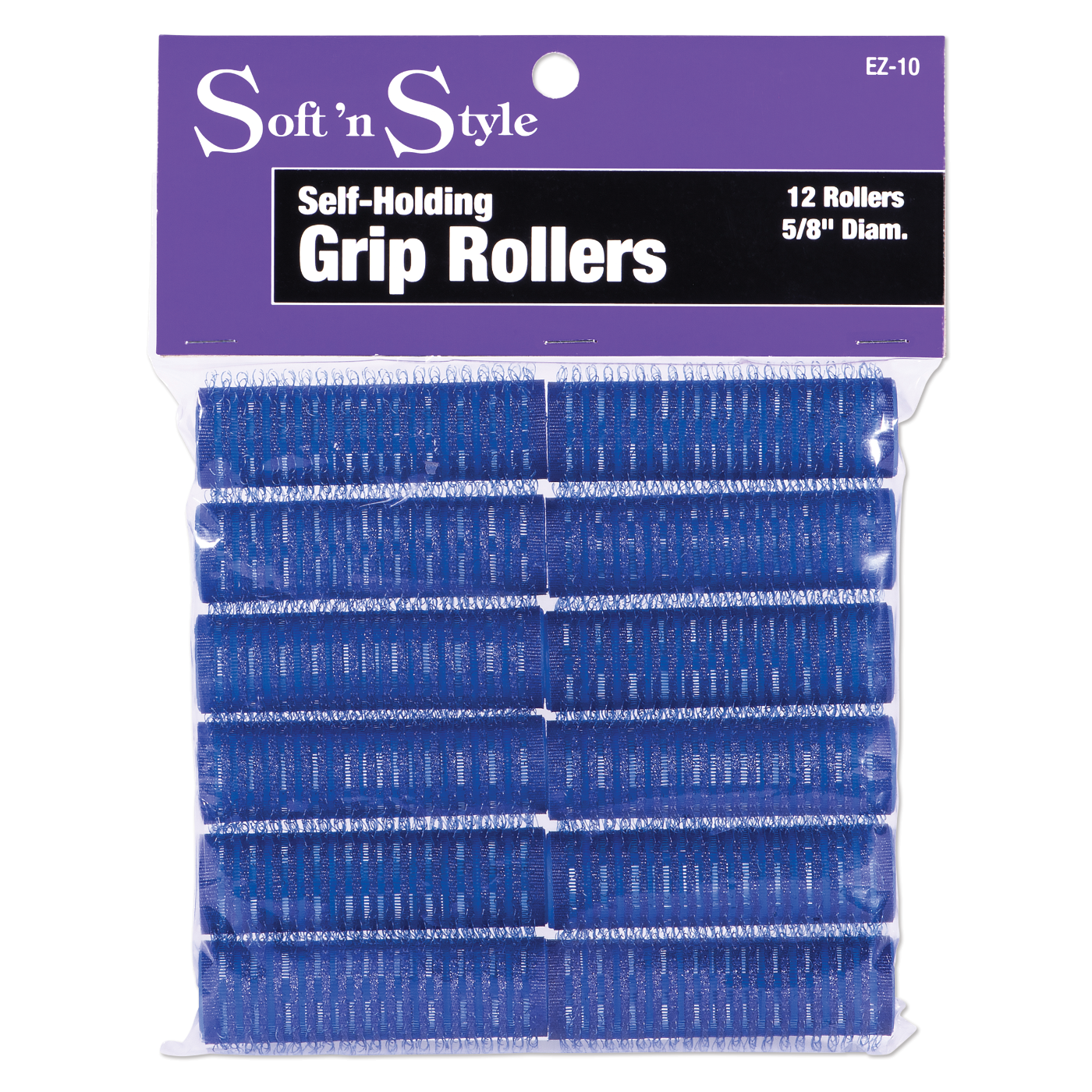 Self-Grip Rollers, Blue - 5/8"
