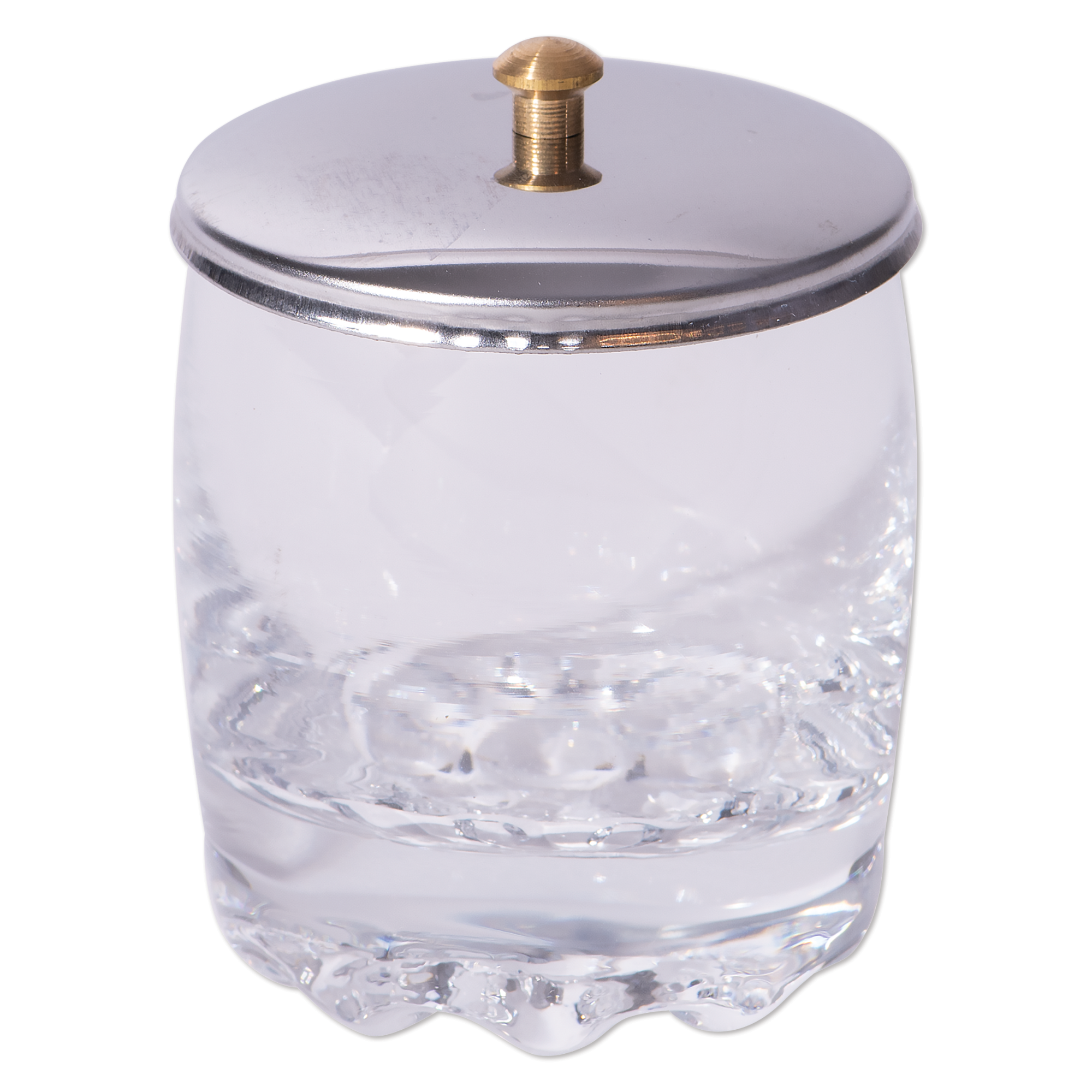 Glass Jar with Stainless Steel Lid, 180 mL