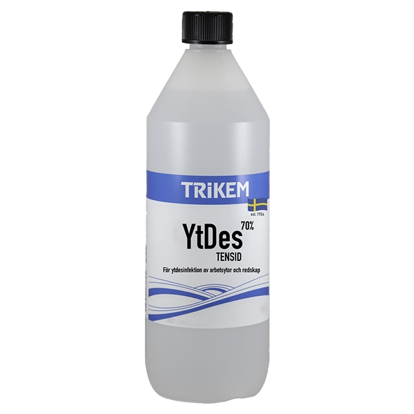 Trikem YtDes 70% med tensid 1 liter /st