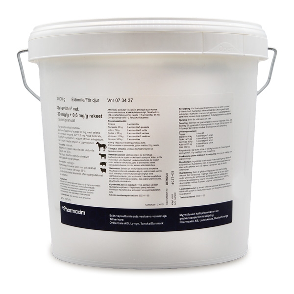 Selevitan® vet. 30 mg/g + 0,6 mg/g 4000 gram