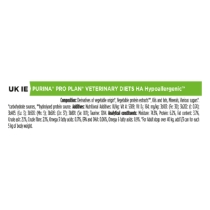 Purina Pro Plan Veterinary Diet Canine HA Hypoallergenic Mousse 12x400g