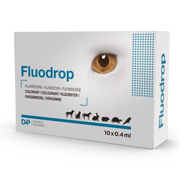 Fluodrop øjendråber 10 x 0,4 ml /stk