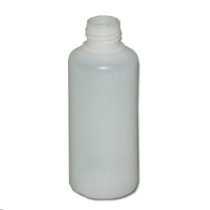 Plastflaske med kapsel 100 ml /stk