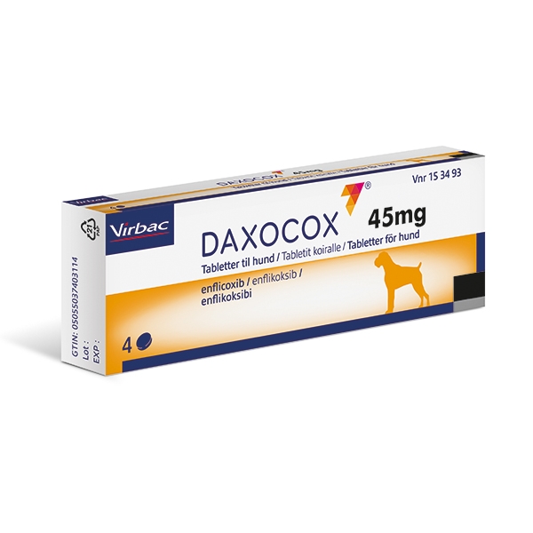 Daxocox 45 mg 4 tabletter
