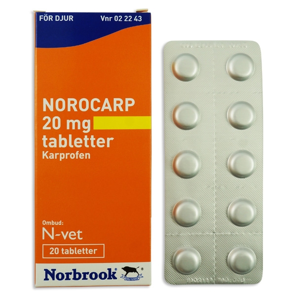 Norocarp 20 mg 20 st