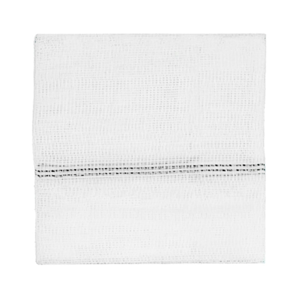 Gaze kompres med røntgentråd 12-lag usteril 10 x 10 cm /175