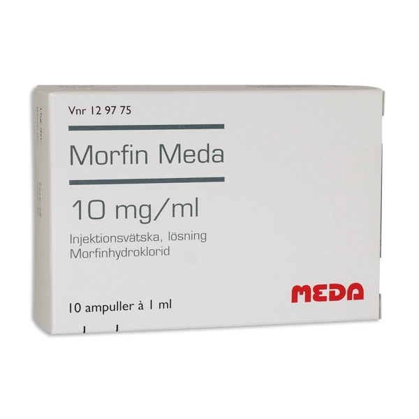 Morfin Meda 10 x 1 ml