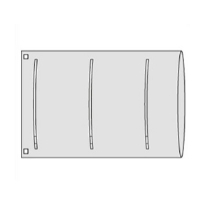 Steril beskyttelse C Bue halvtrekkende 117x183cm /stk