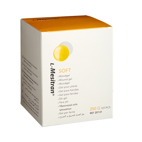 L-Mesitran Soft gel med honung 250 g /st