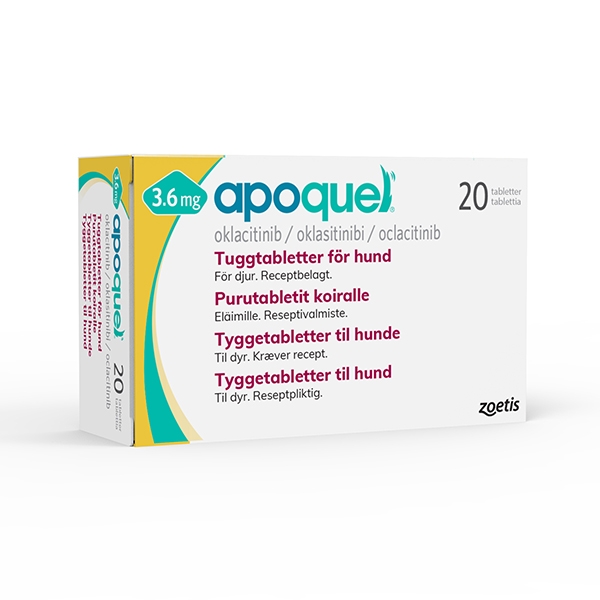 Apoquel 3,6 mg 20 tuggtabletter