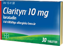 Clarityn 10 mg 30 tabletter