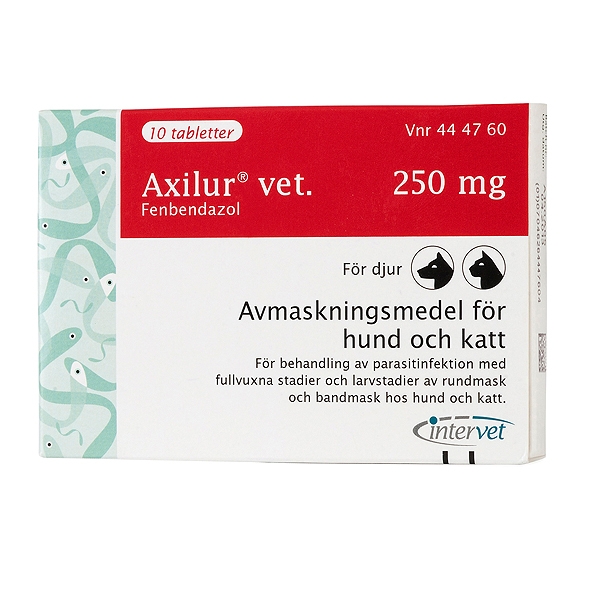 Axilur® vet. 250 mg 10 tabletter