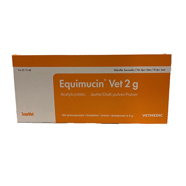 Equimucin 2 gram - 100 st