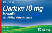 Clarityn 10 mg 30 tabletter