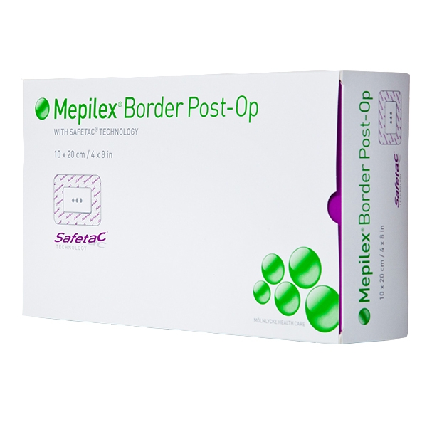 Mepilex Border Post-Op 10x20 cm /10