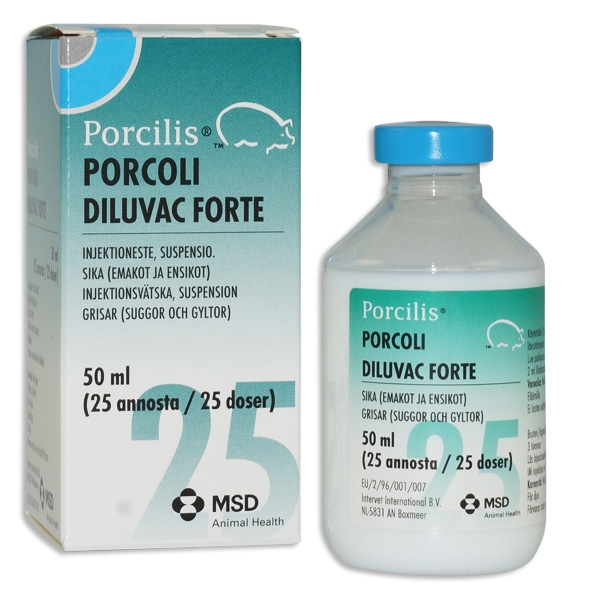 Porcilis® Porcoli Diluvac Forte 25 doser