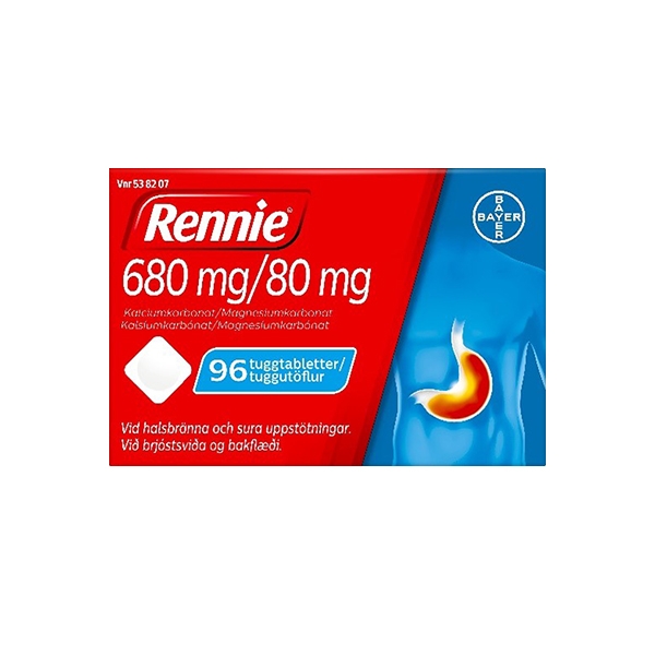 Rennie® 680 mg/80 mg 96 st