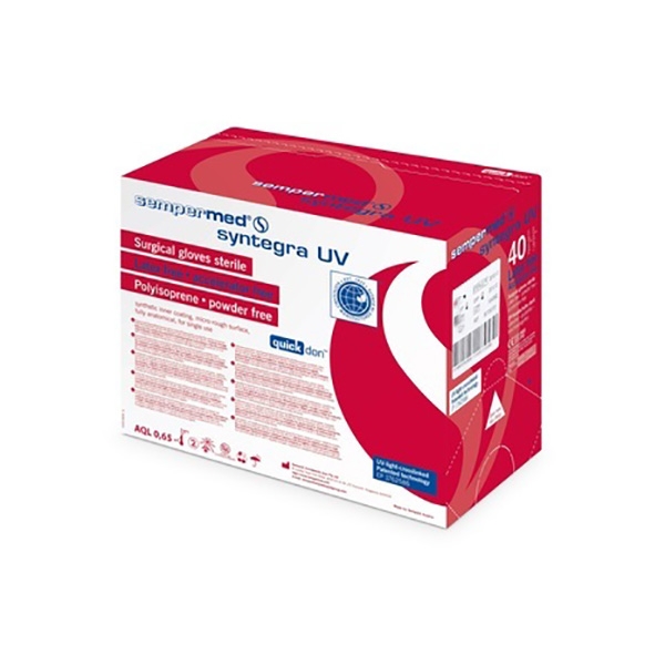 Sempermed Syntegra UV Operationshandske 6,5 LF PF /40 par