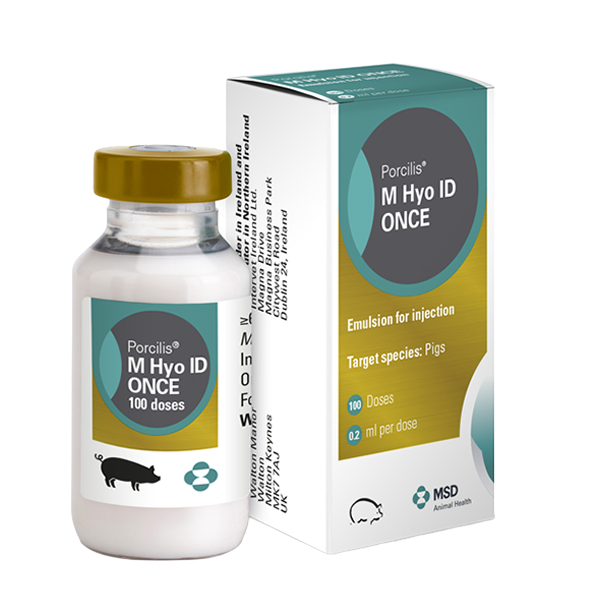 Porcilis M Hyo ID vet 1 x 100 doser (20 ml)