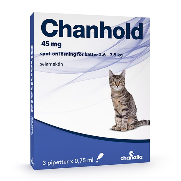 Chanhold 45 mg spot-on endospipett 3x0,75 ml