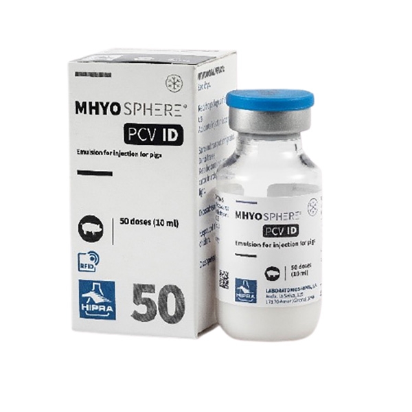 Mhyosphere PCV ID injektionsvätska 50 doser 10 ml