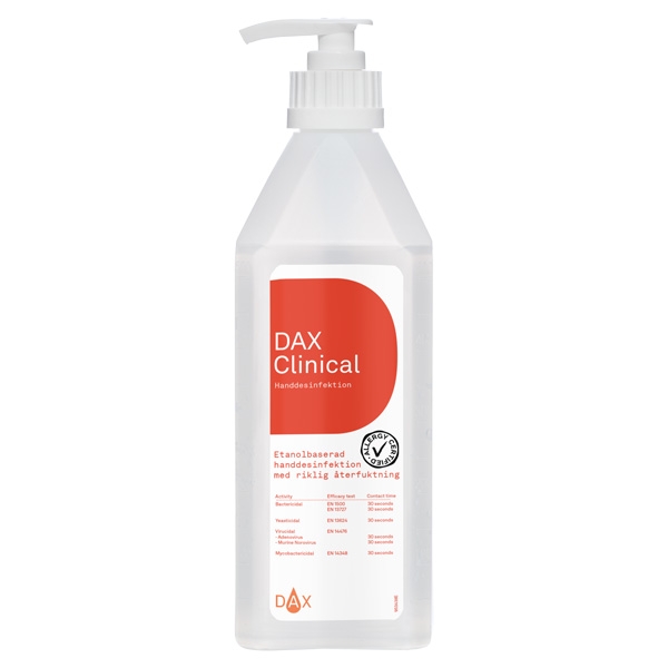 DAX Clinical Handdesinfektion med pump 600 ml /st