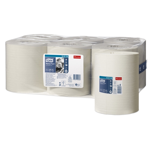 Tørkepappir M-Tork 1-lag M2 lengde 275 m /rulle