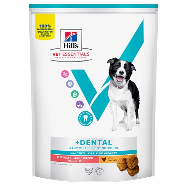 VE Canine Multi-Benifit + Dental Adult 1+ Medium Large Chicken 2kg