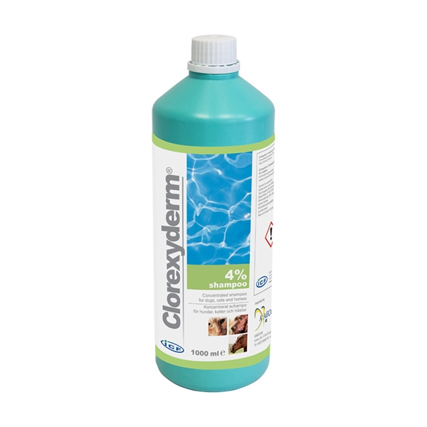 Clorexyderm Schampo 4 % 1000 ml  /st