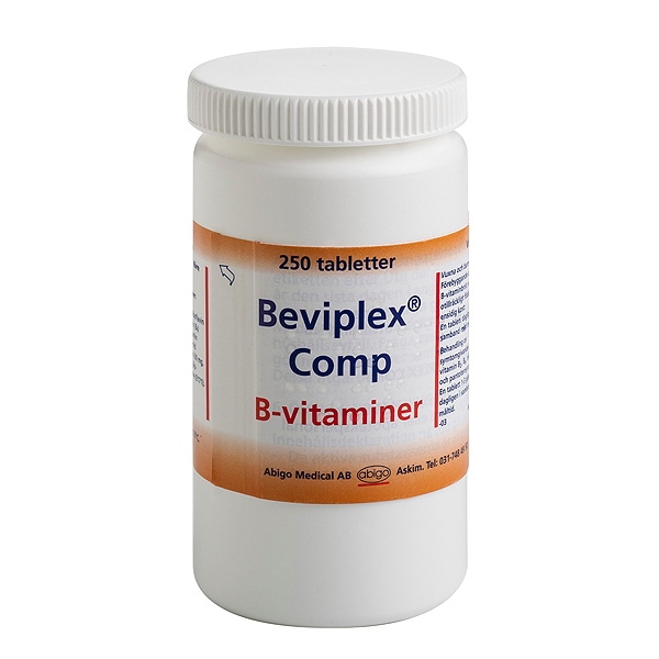 Beviplex Comp 250 tabletter