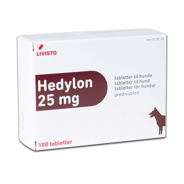 Hedylon 25 mg 100 tabletter