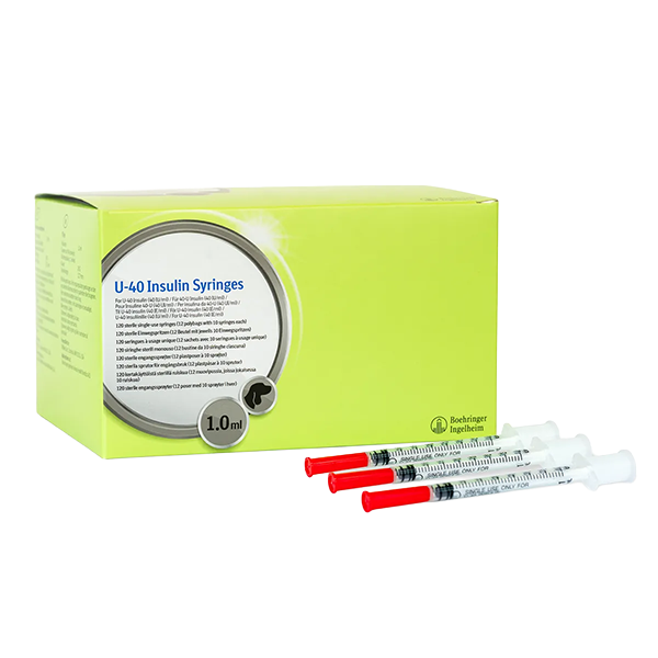 Insulinsprøjte ProZinc U-40 120 sprøjter 1 ml /pk
