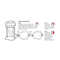 Longopac Classic Stativ Maxi Grå /stk