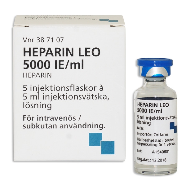 Heparin LEO 5 x 5 ml