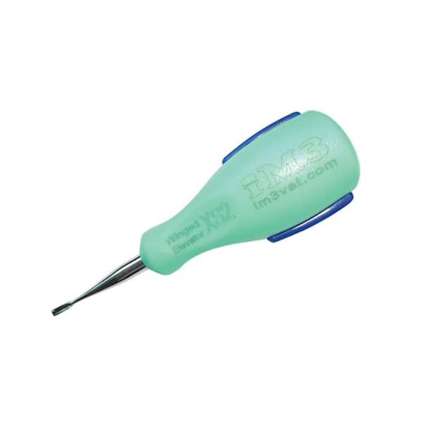 Ergo XS Tandhävel med vingar Limegrön 2 mm /st