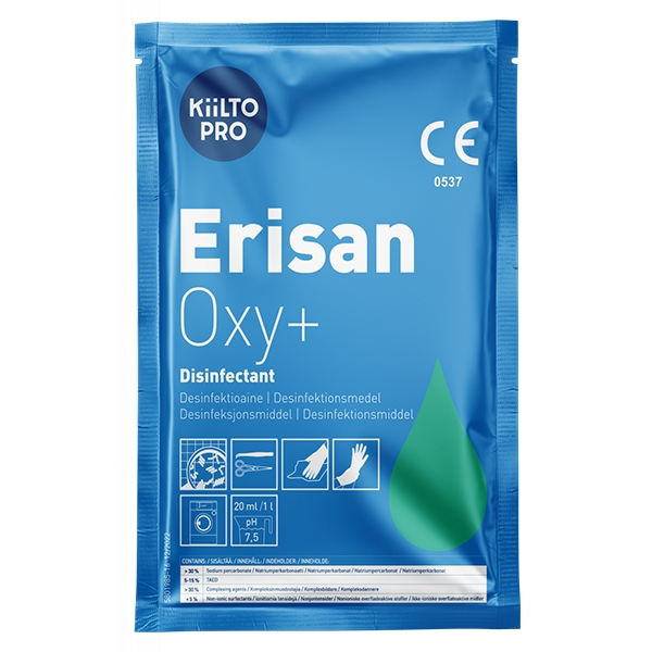 Kiilto Pro Erisan Oxy+ Desinfeksjonsmiddel pose á 50 g /50