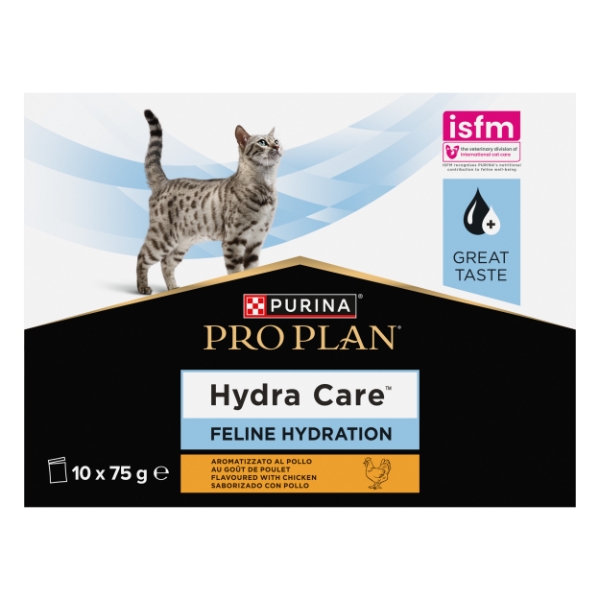 Purina Pro Plan Feline Hydra Care Kylling 10x75g