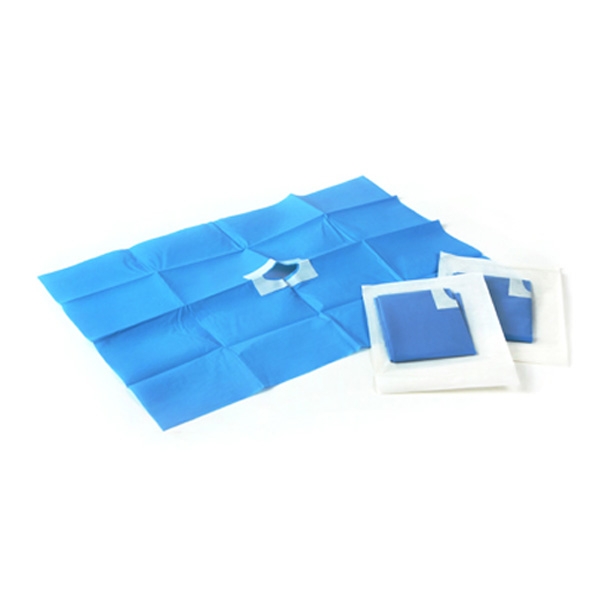 Hålduk 31x44 cm med häfta ovalt hål 5x14 cm /25