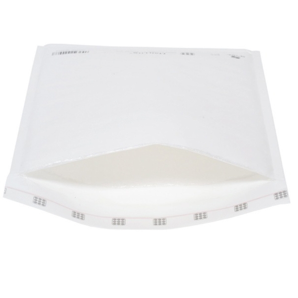 Vattert pose Mail Lite hvit 220x330mm /50