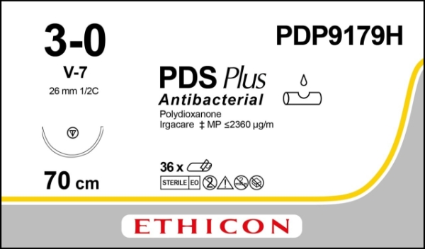 PDS Plus PDP9179H lila 3/0 V-7 70cm /36