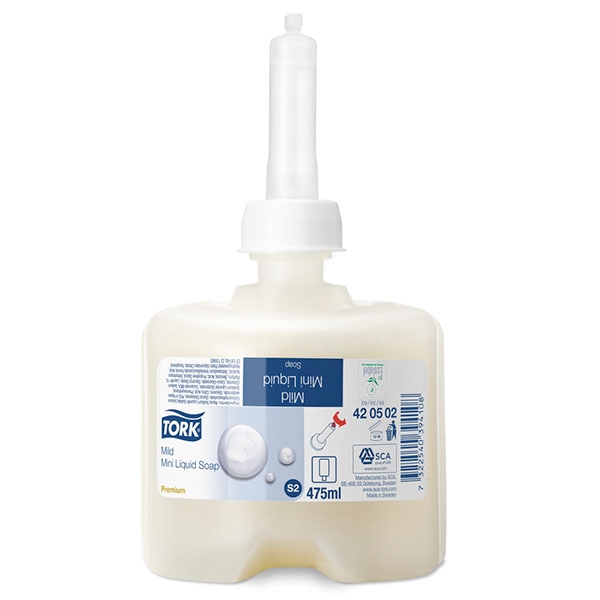 Tork premium mild flytande tvål mini S2 475 ml /st