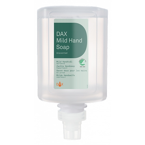 DAX Mildtvål oparfymerad refill 1 liter /st