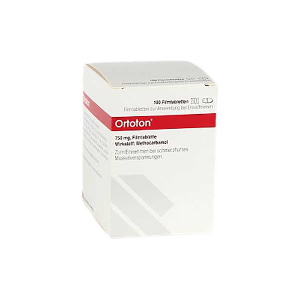 Ortoton 750 mg 100 tabletter