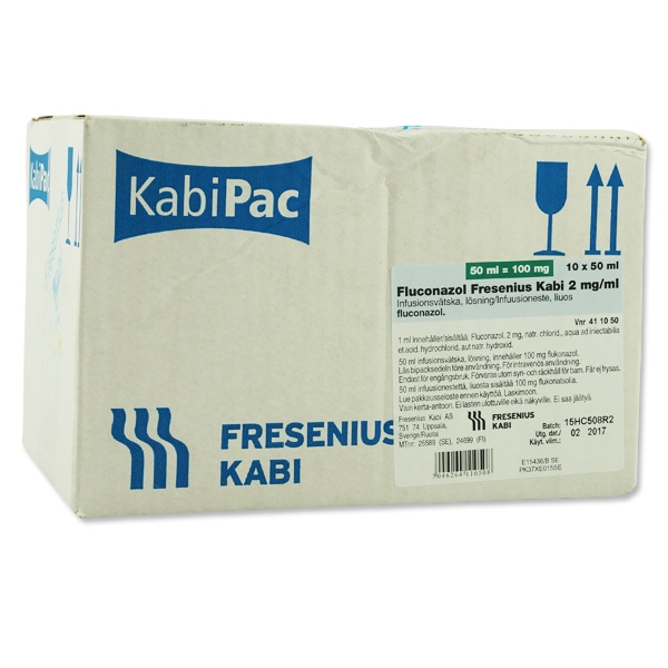 Fluconazol Fresenius Kabi 10 x 50 ml