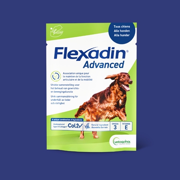 Flexadin Advanced Boswellia tyggetabletter til hunde /30