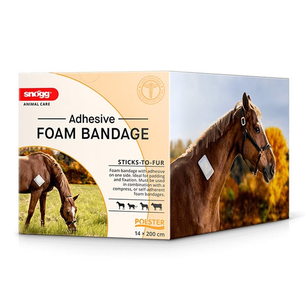 Snögg vidhäftande bandage 14 cm x 2 m /st