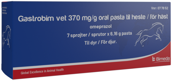 Gastrobim vet 370 mg/g oral pasta 7 x 6,16 g