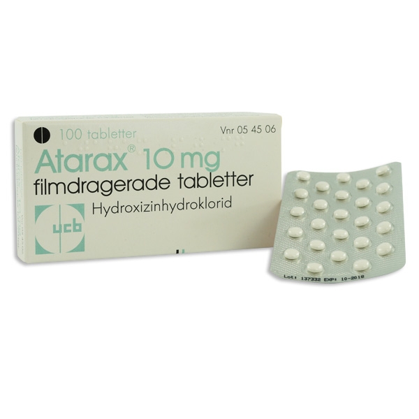 Atarax 10 mg 100 tabletter