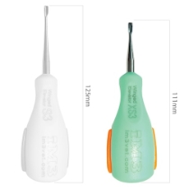 Ergo XS Tandhävel Limegrön med vingar 3 mm /st