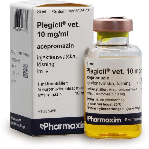 Plegicil® vet 10mg/ml 20 ml